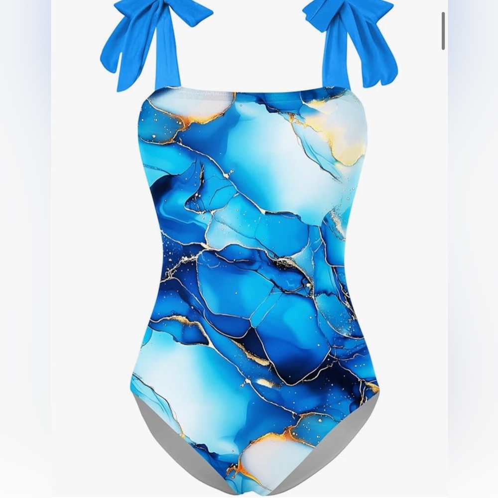 *NEW Girls Swimsuit 1 Pc Bathing Suit Swimwear 10 Years